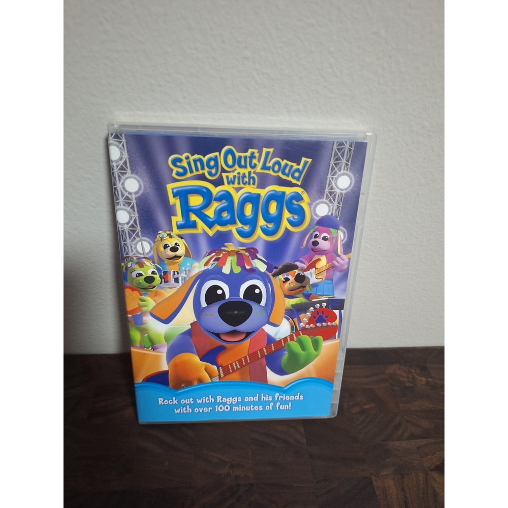 Sing Out Loud With Raggs DVD‎ Kids Musical TV Show Preschool Songs Bonus Content